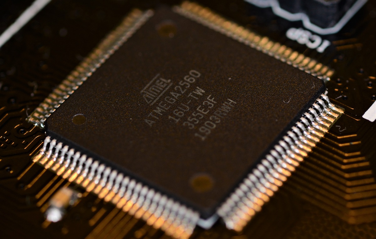 cpu close up