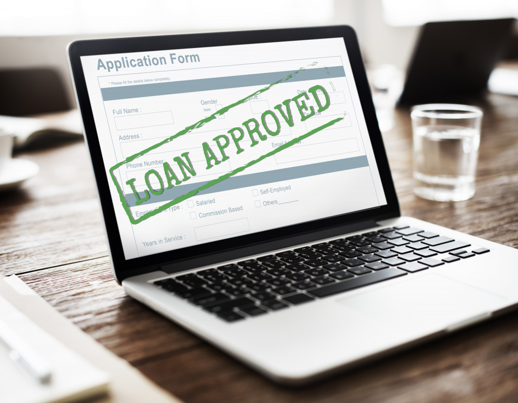 a digital loan application approved online