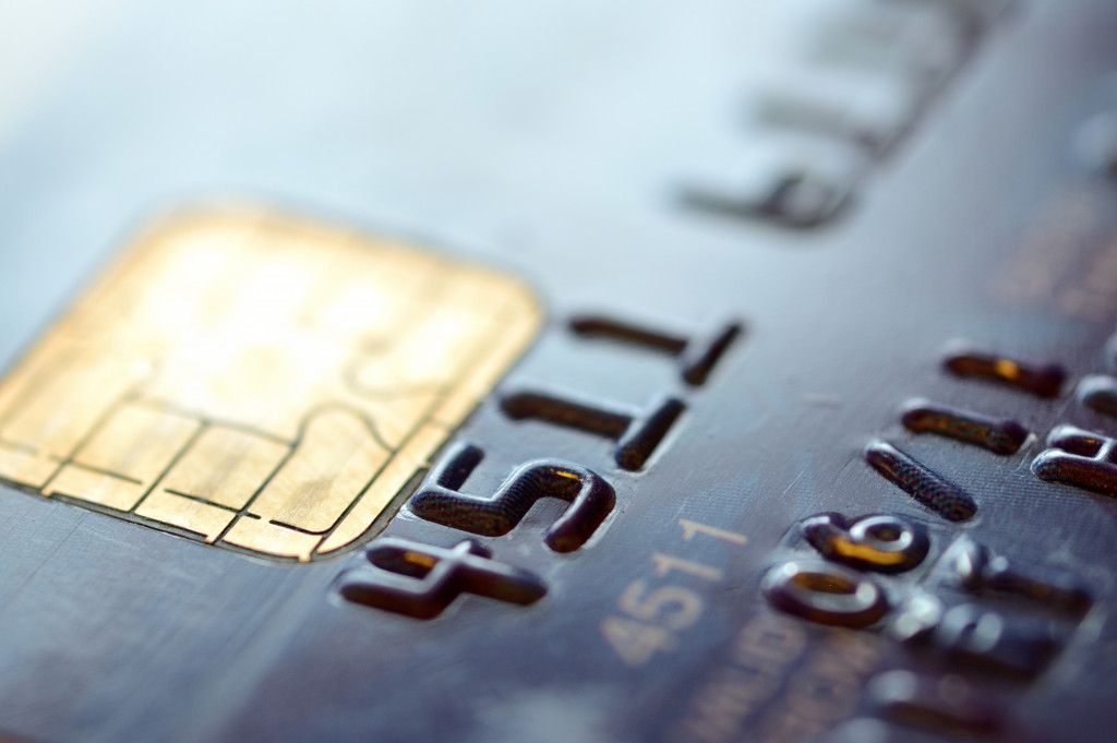 An image of a debit card