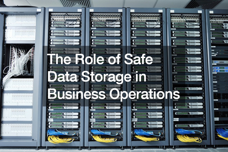 The Role of Safe Data Storage in Business Operations